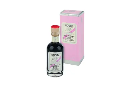 Уксус Бальзамический из Модены от Gocce (8 лет), розовая коробка, с/б, 250мл