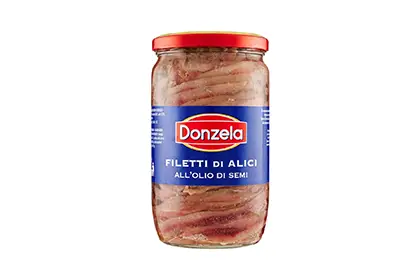 Филе Анчоусов в Оливковом Масле «Donzela», 720г