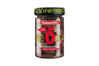 Оливки Итальянские без Косточек с Орегано и Перцем от Madama Oliva, 300г