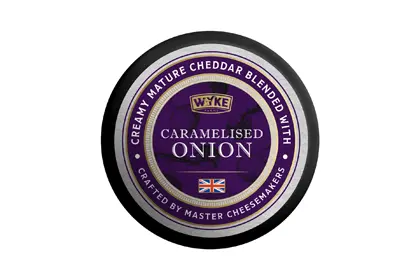 Сыр Чеддер с Карамелизированым Луком в Воске от Wyke Farms, 100г